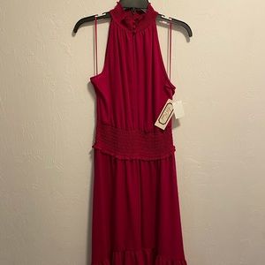 Ivy Road Summer Pink Maxi Dress Size Medium
